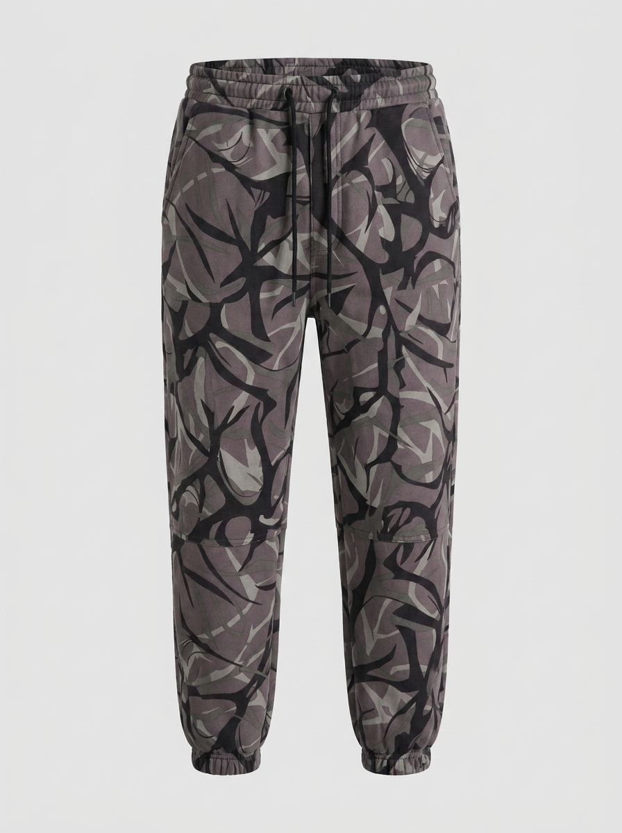 In The Cut Camo Sweatpants