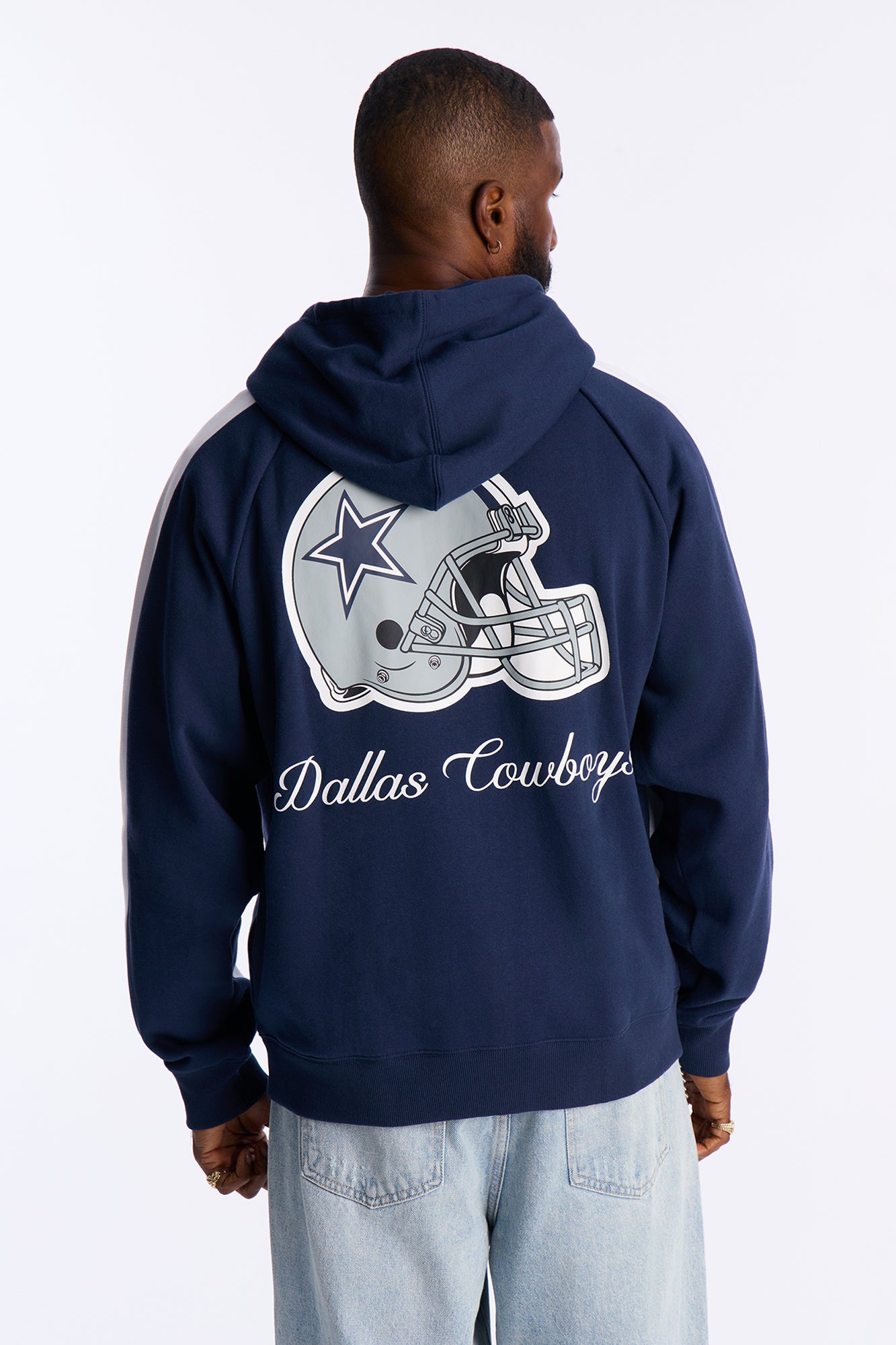 Cowboys Monster Oversized Zip Up Hoodie · vista 4